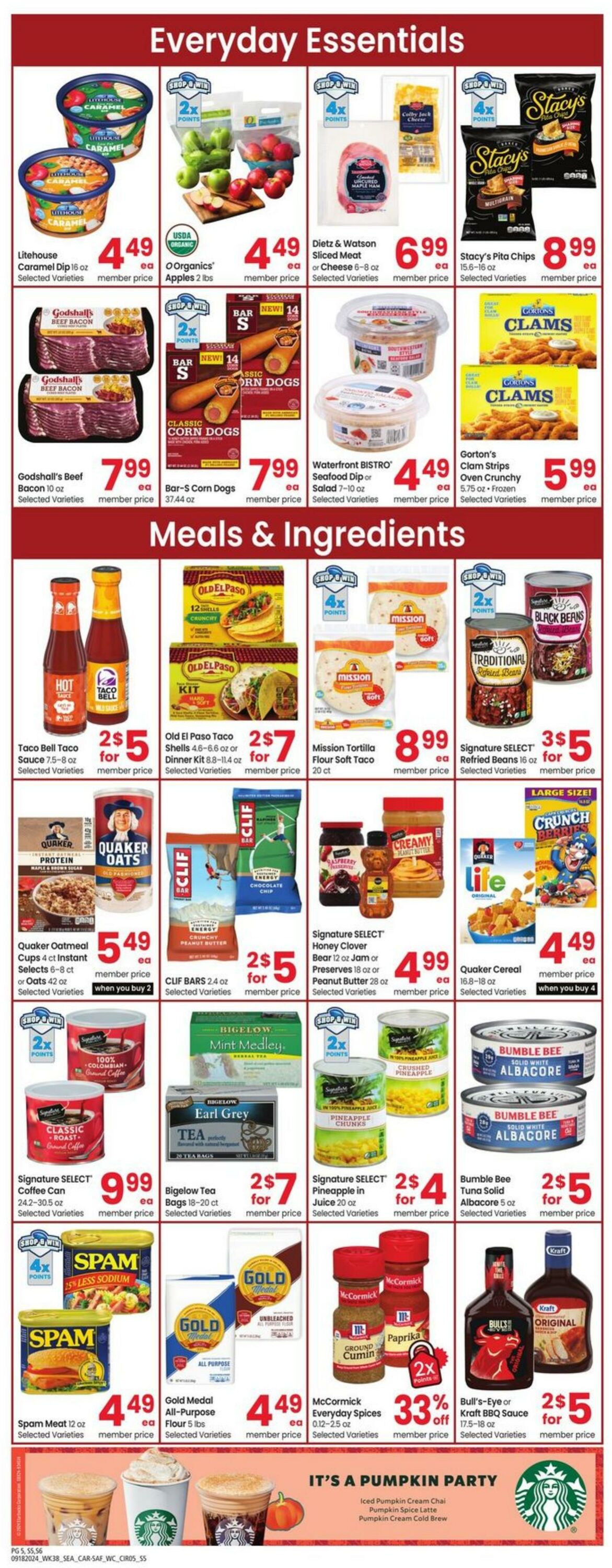 Weekly ad Carrs 09/18/2024 - 09/24/2024