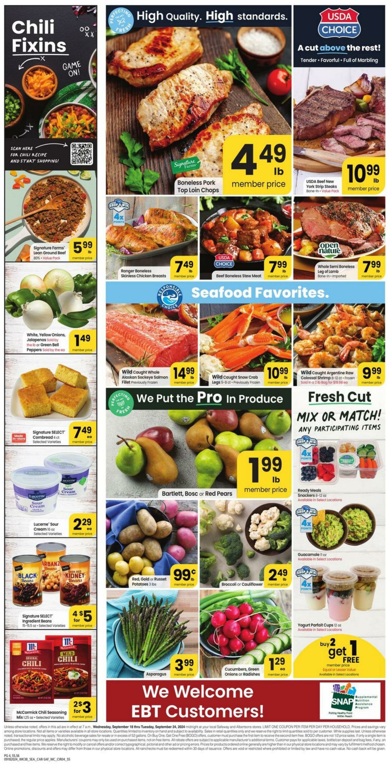 Weekly ad Carrs 09/18/2024 - 09/24/2024