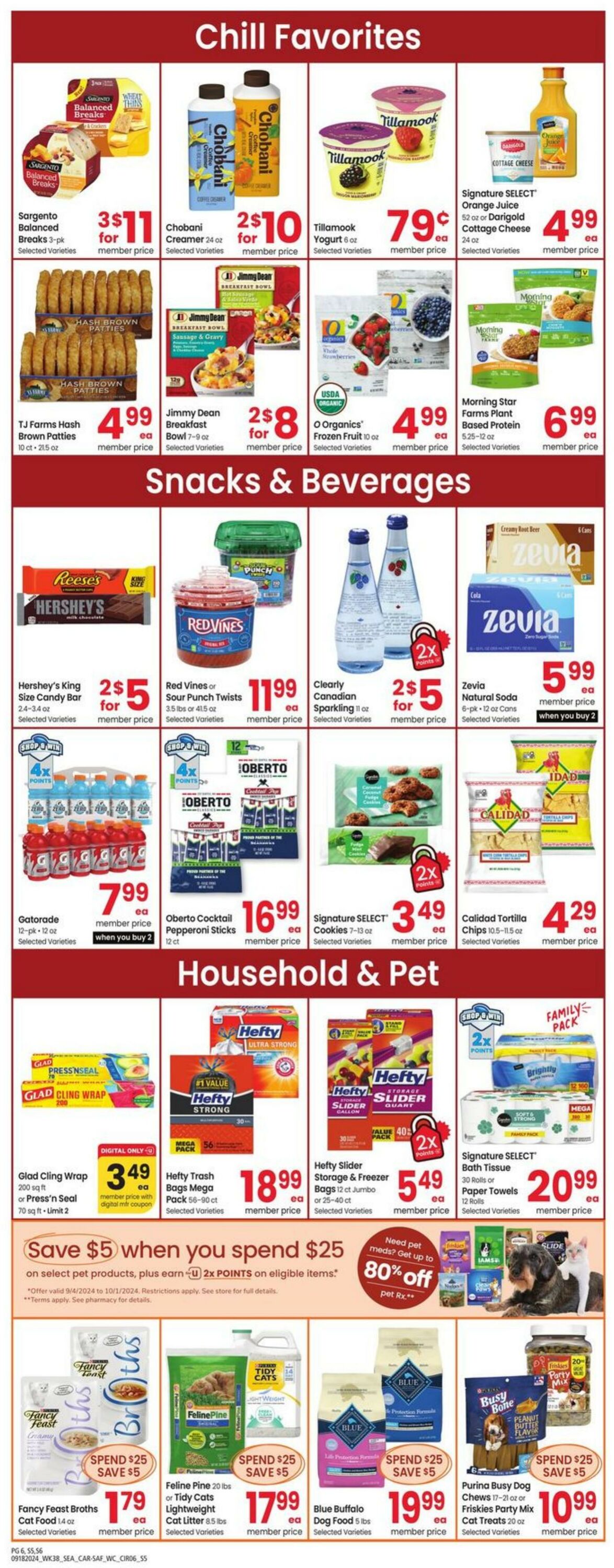 Weekly ad Carrs 09/18/2024 - 09/24/2024