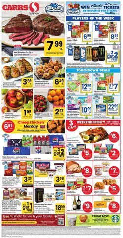 Weekly ad Carrs 09/25/2024 - 10/01/2024