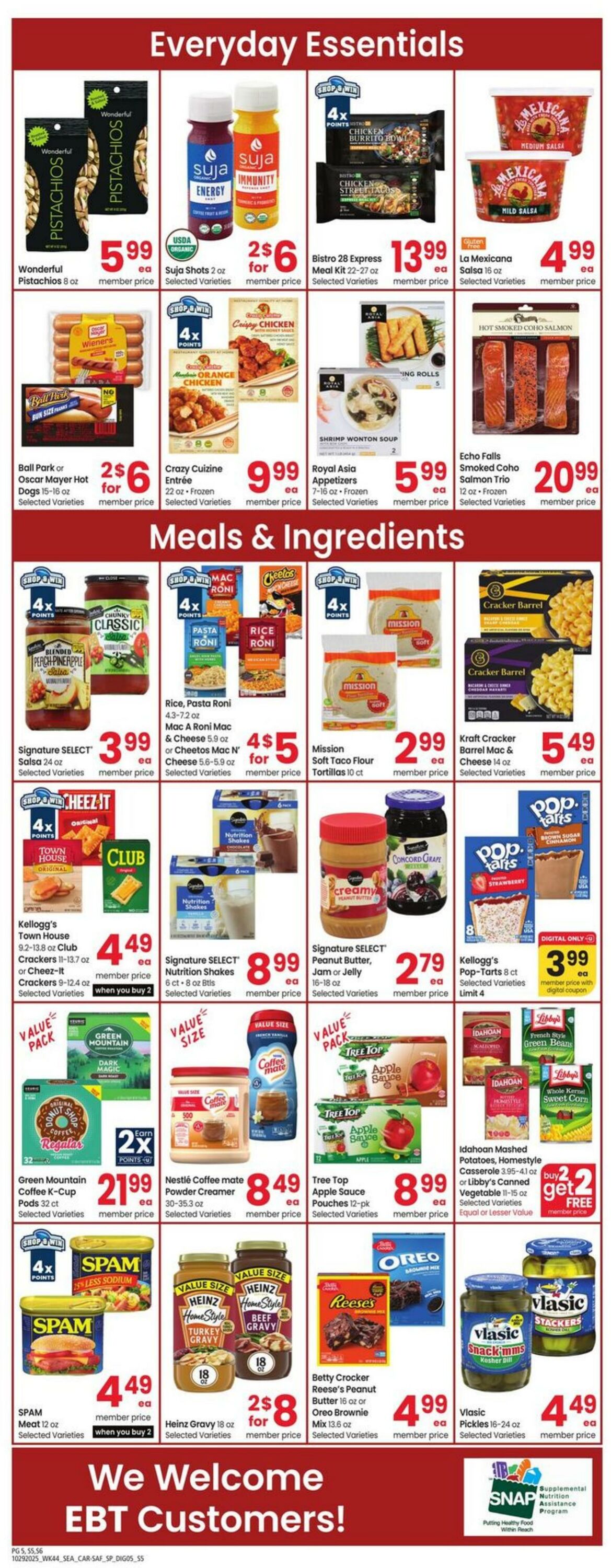 Weekly ad Carrs 10/29/2025 - 11/04/2025