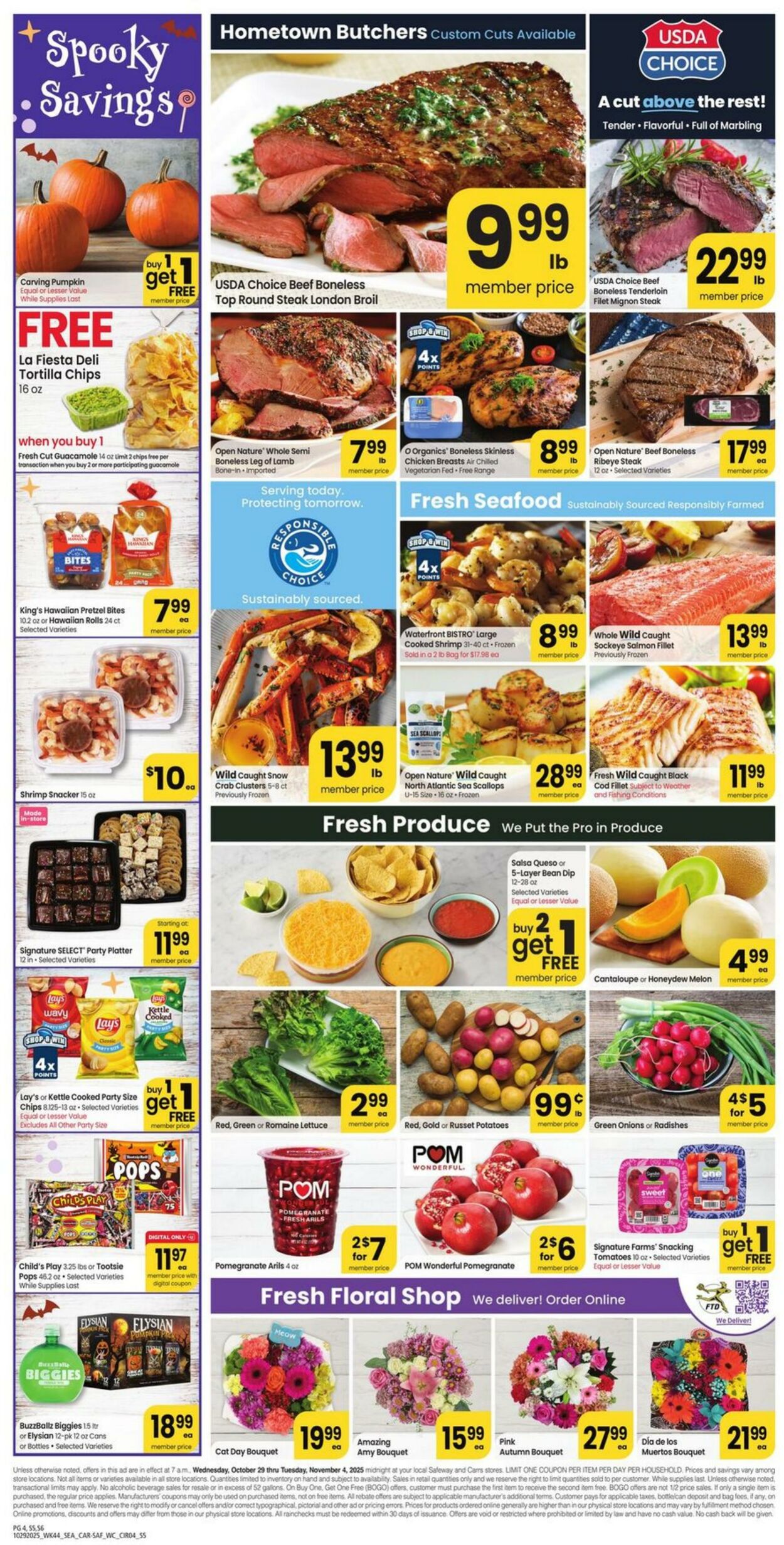 Weekly ad Carrs 10/29/2025 - 11/04/2025