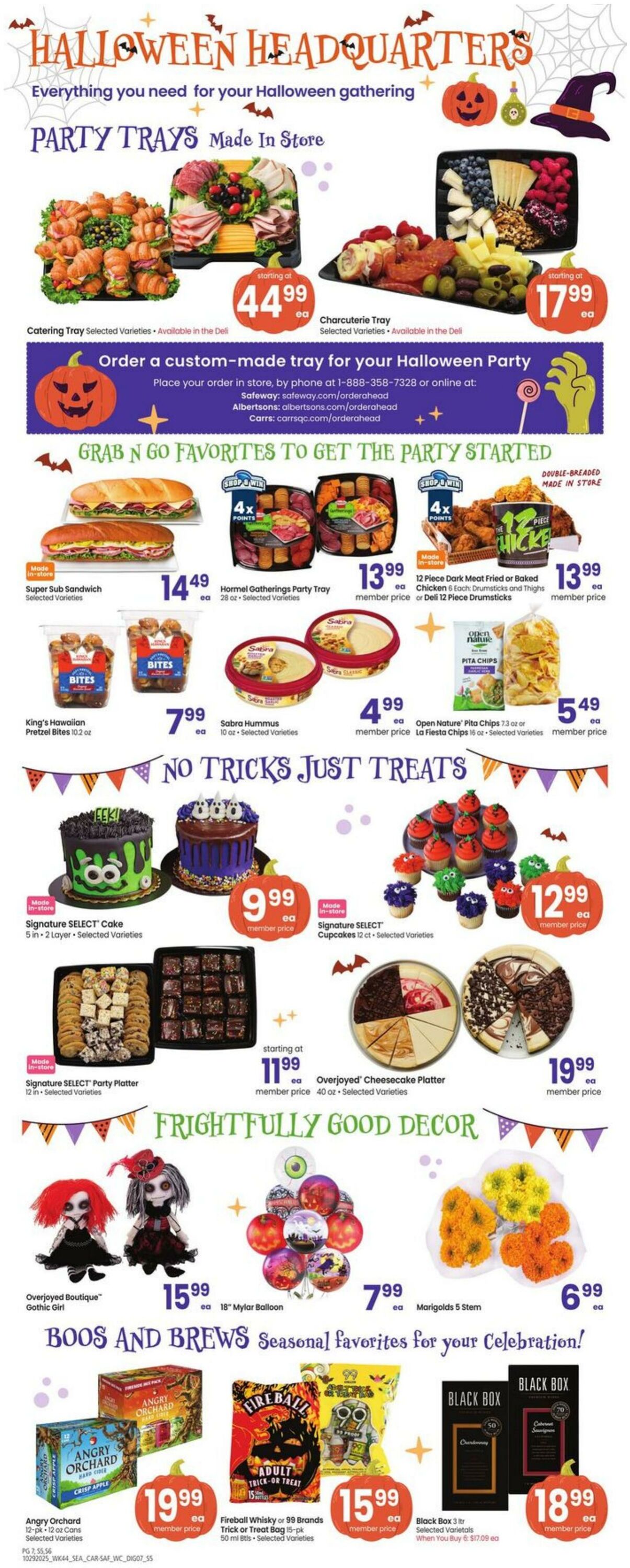 Weekly ad Carrs 10/29/2025 - 11/04/2025