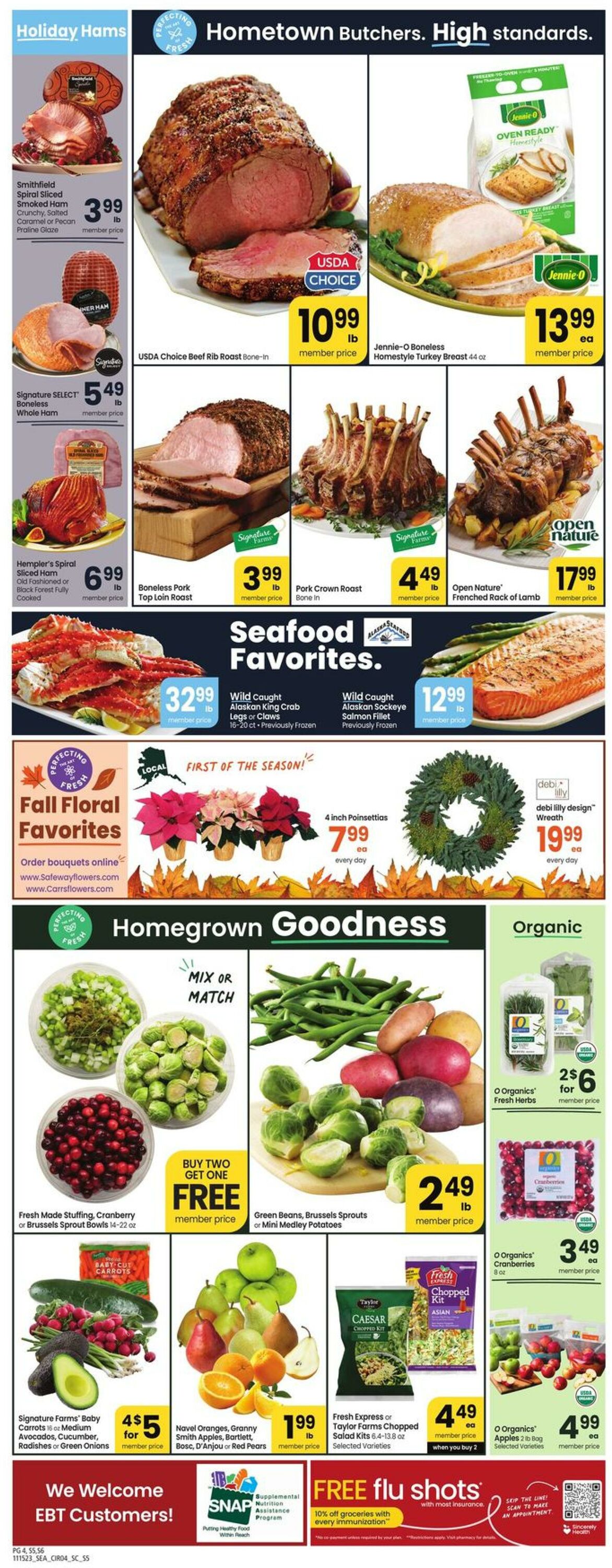 Weekly ad Carrs 11/15/2023 - 11/23/2023