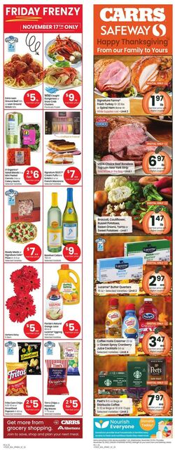 Weekly ad Carrs 11/15/2023 - 11/23/2023