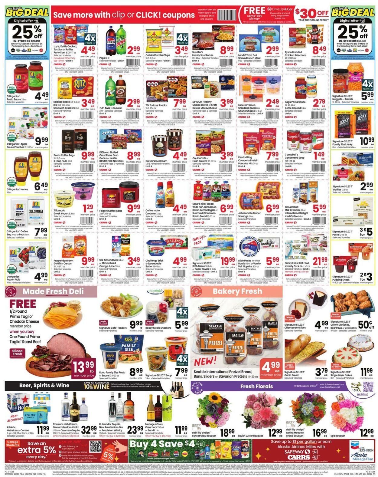 Weekly ad Carrs 01/22/2025 - 01/28/2025