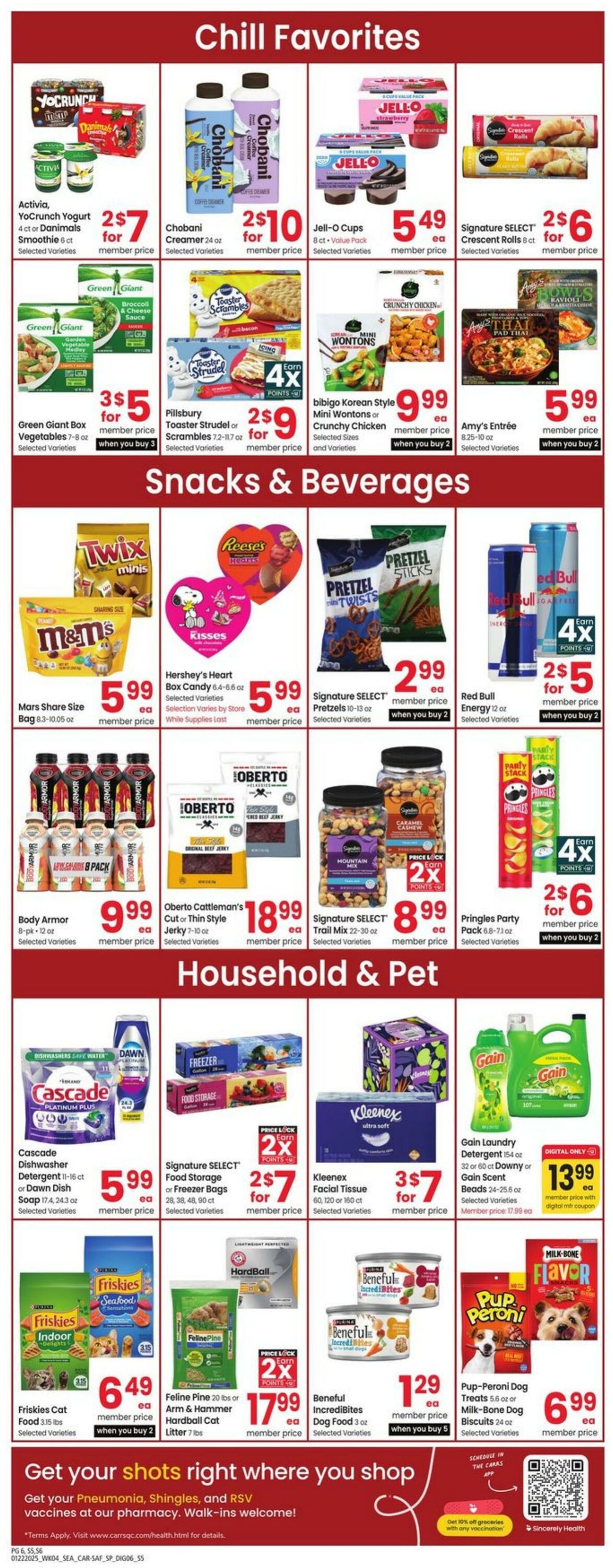 Weekly ad Carrs 01/22/2025 - 01/28/2025