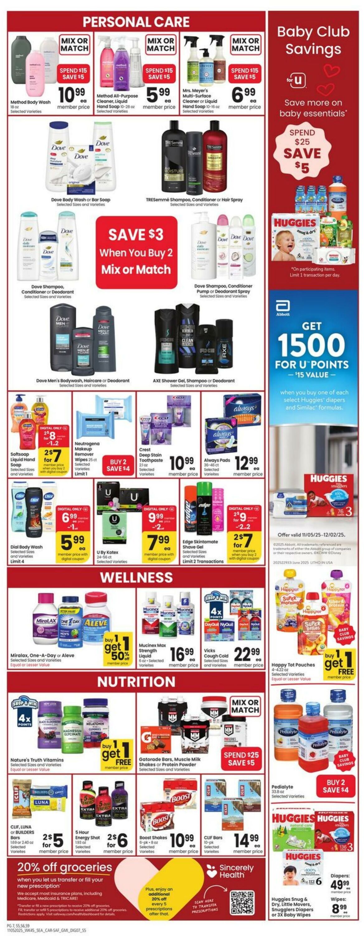Weekly ad Carrs 11/05/2025 - 11/11/2025