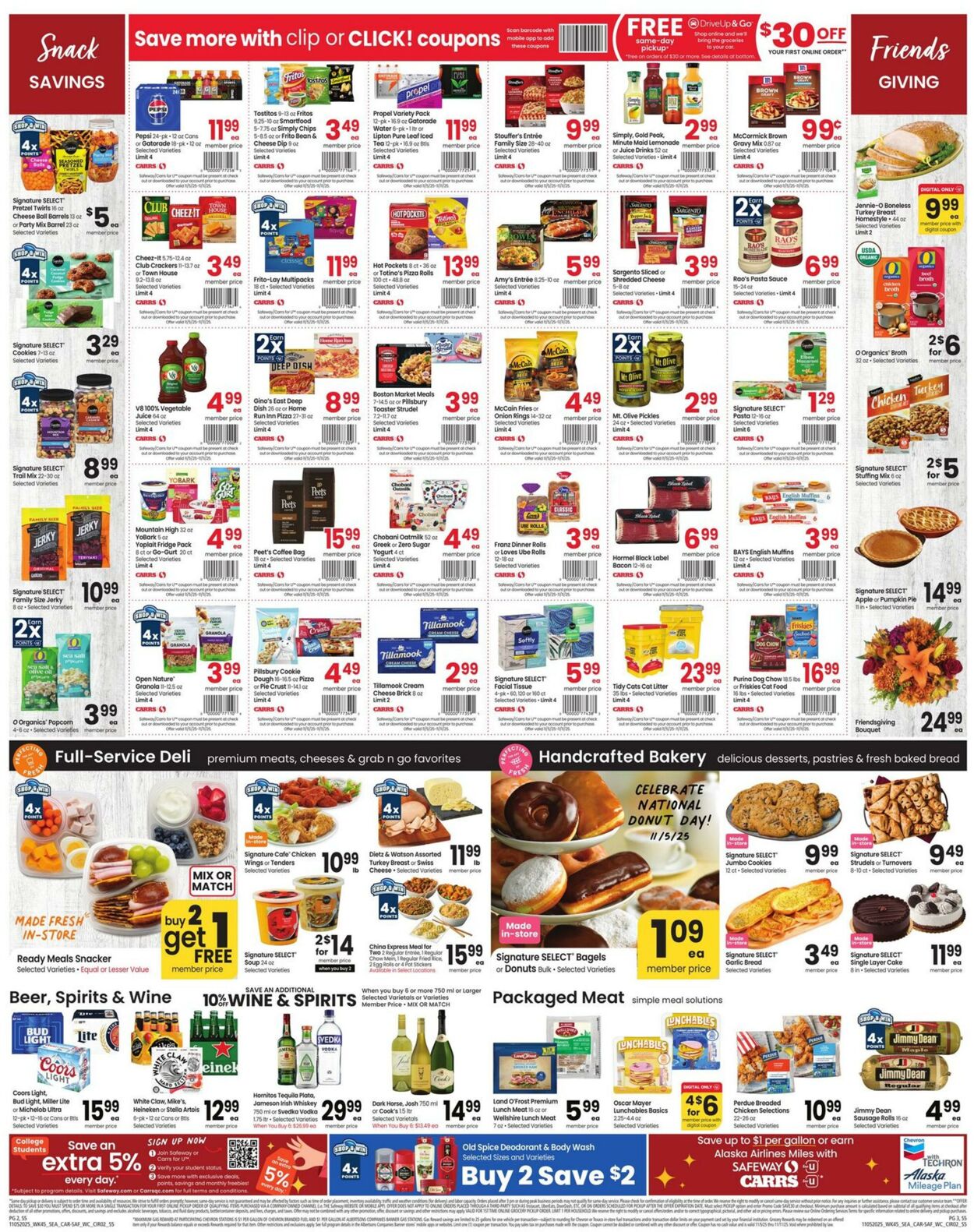 Weekly ad Carrs 11/05/2025 - 11/11/2025
