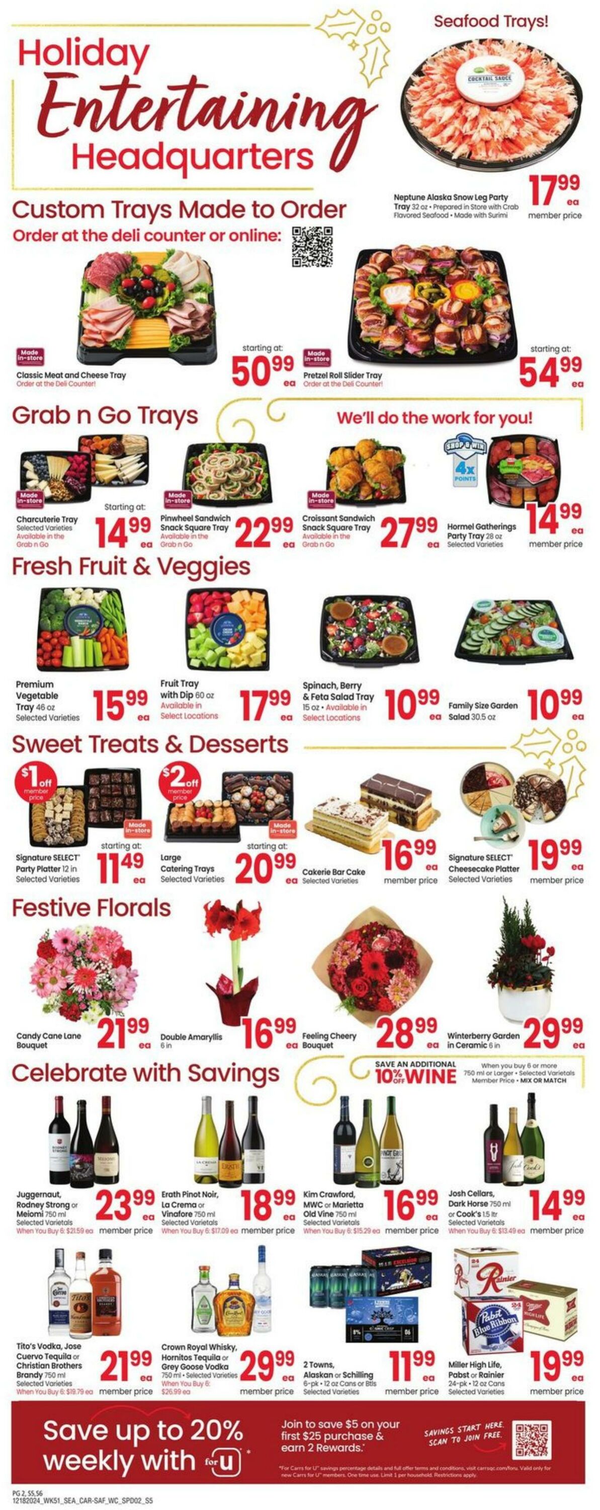 Weekly ad Carrs 12/18/2024 - 12/24/2024