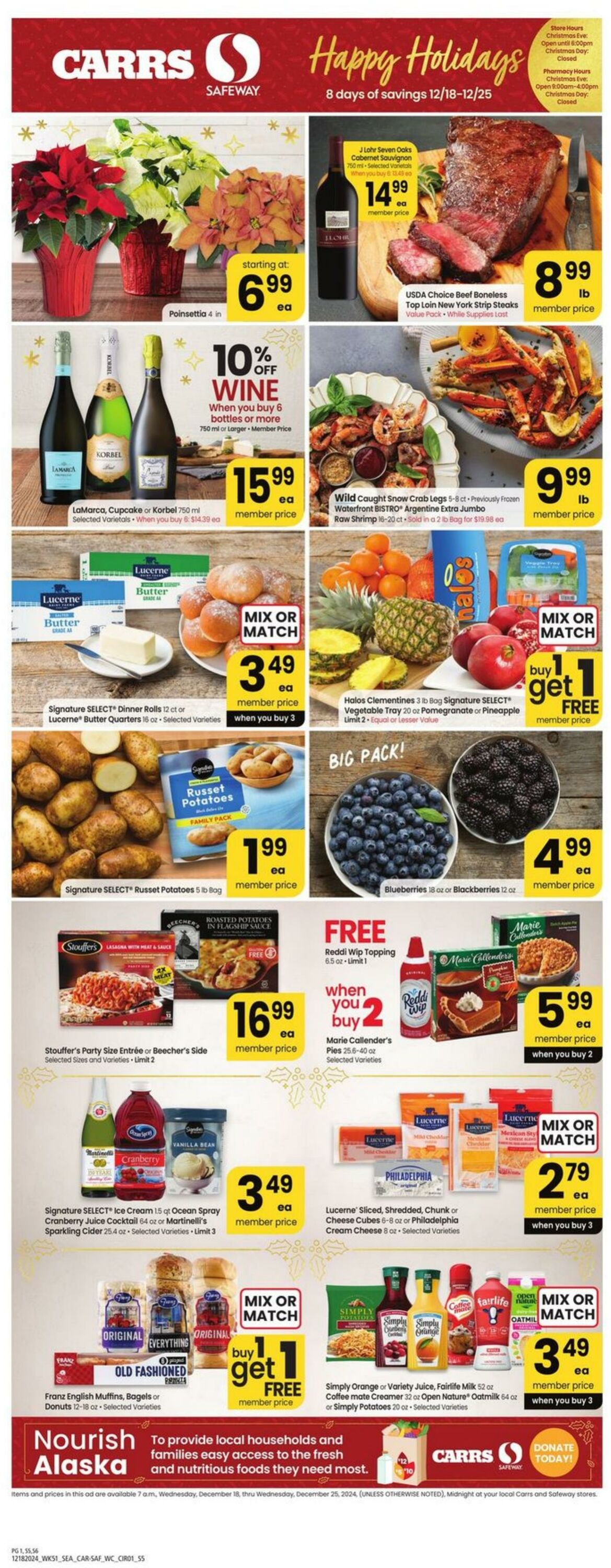 Weekly ad Carrs 12/18/2024 - 12/24/2024