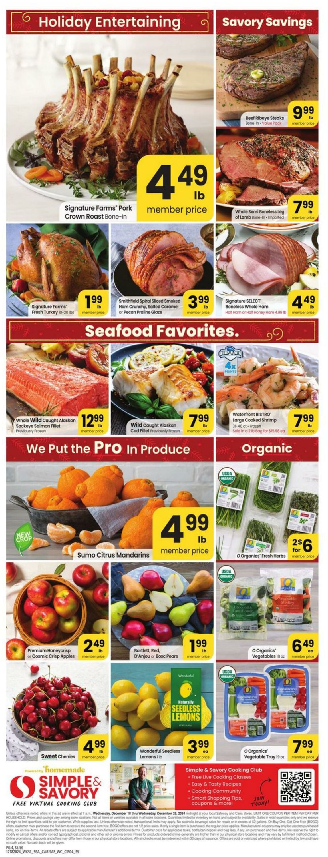 Weekly ad Carrs 12/18/2024 - 12/24/2024