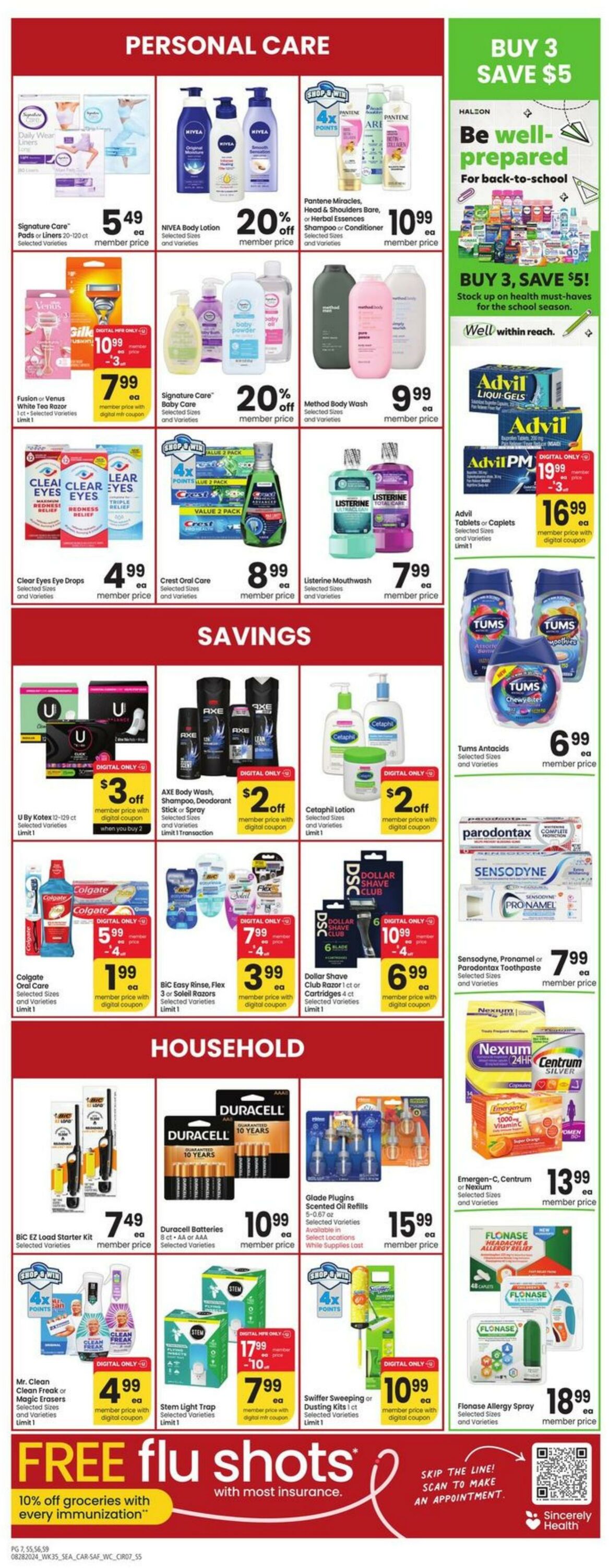 Weekly ad Carrs 08/28/2024 - 09/03/2024