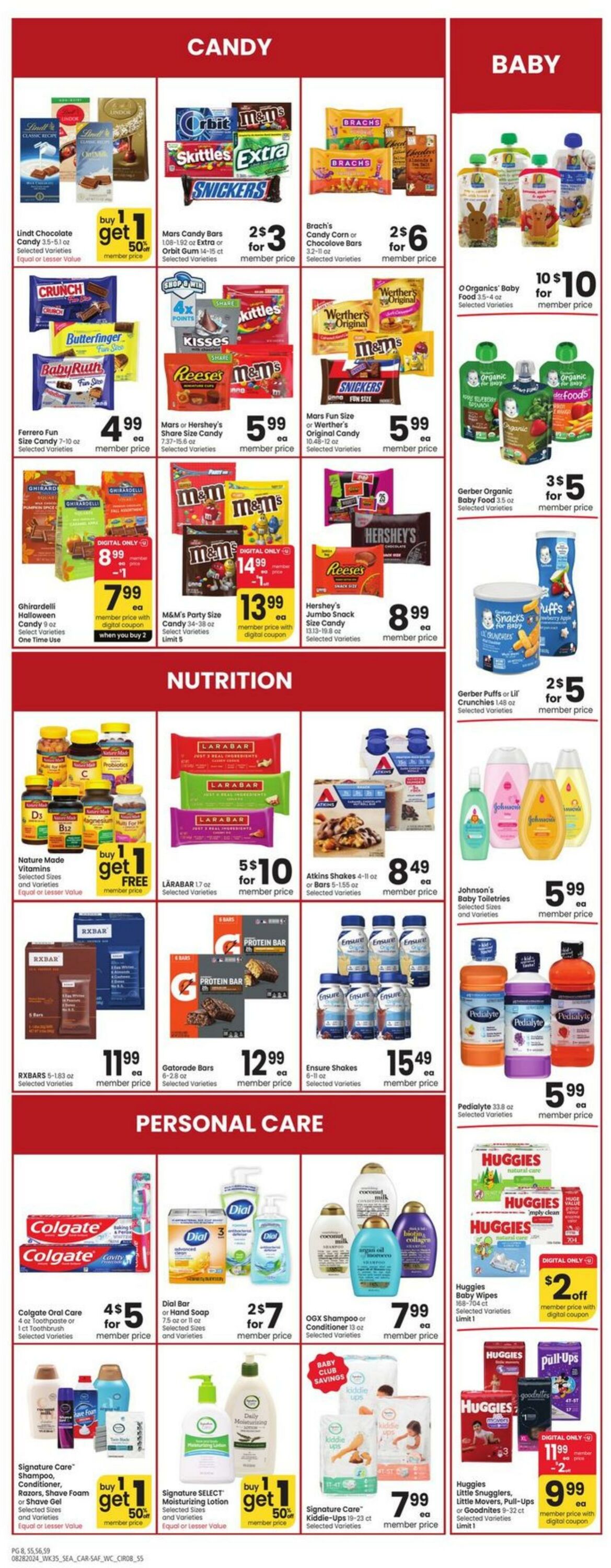 Weekly ad Carrs 08/28/2024 - 09/03/2024