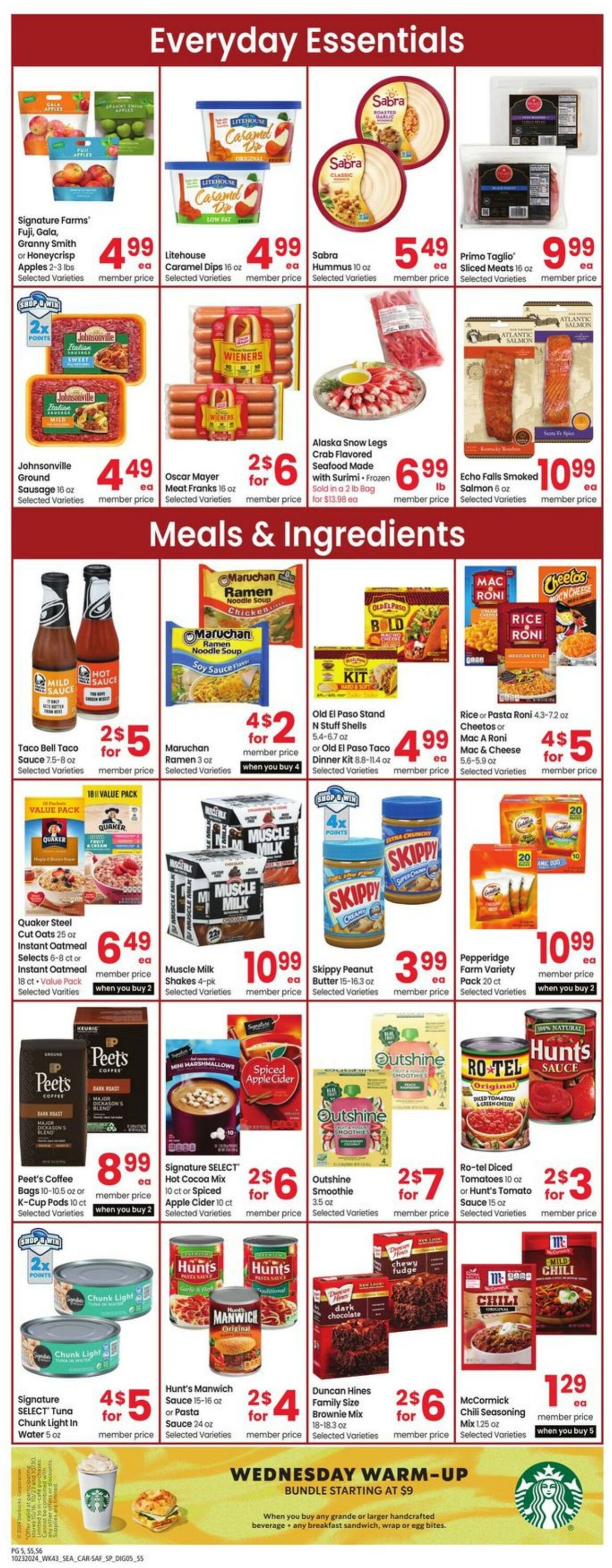 Weekly ad Carrs 10/23/2024 - 10/29/2024