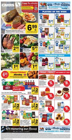 Weekly ad Carrs 09/25/2024 - 10/01/2024