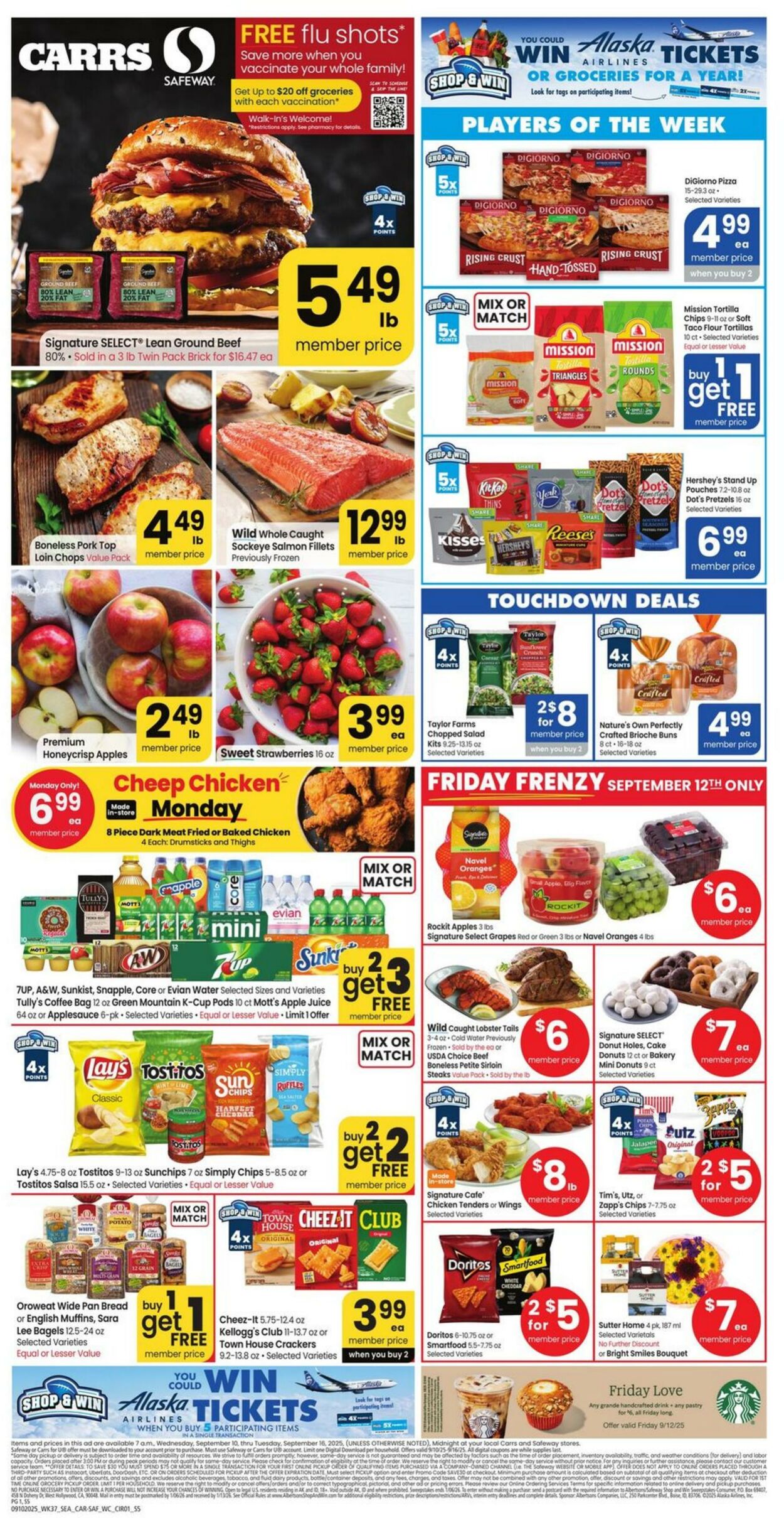 Weekly ad Carrs 09/10/2025 - 09/16/2025