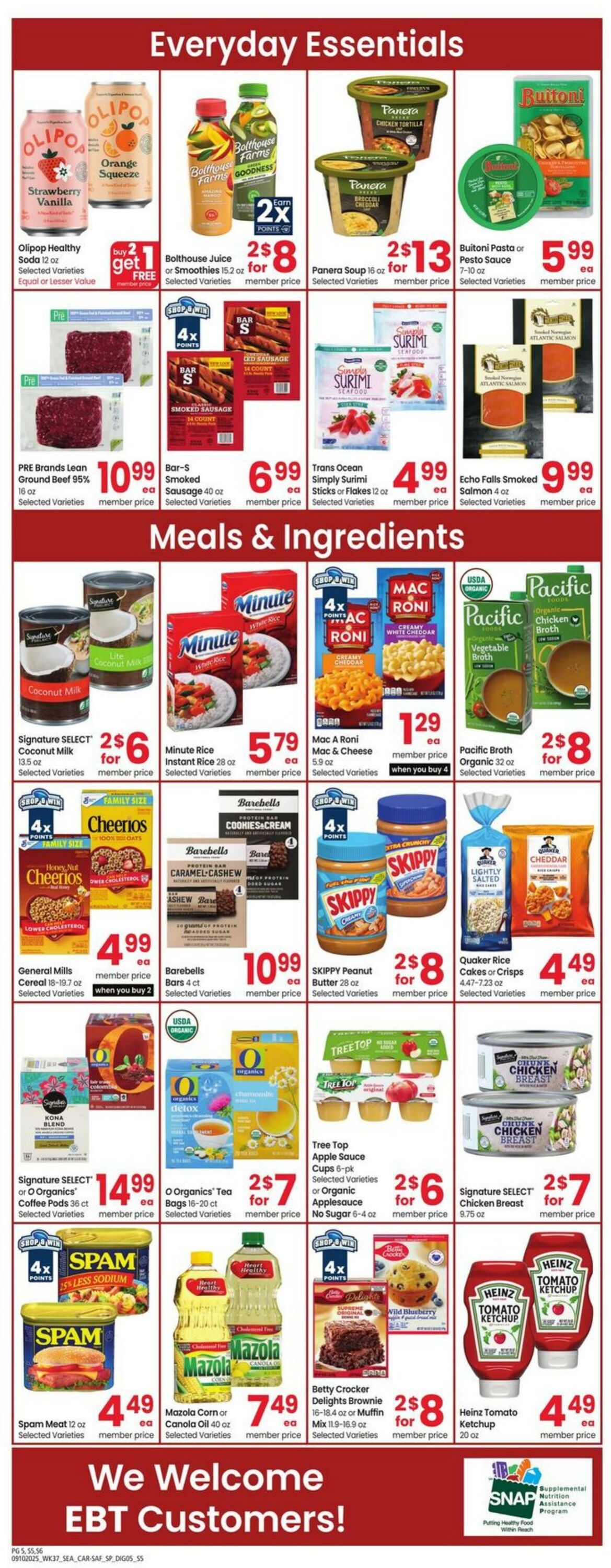 Weekly ad Carrs 09/10/2025 - 09/16/2025