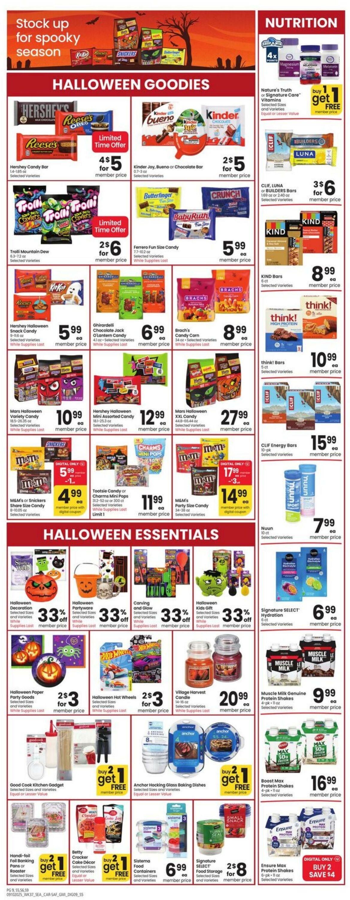 Weekly ad Carrs 09/10/2025 - 09/16/2025