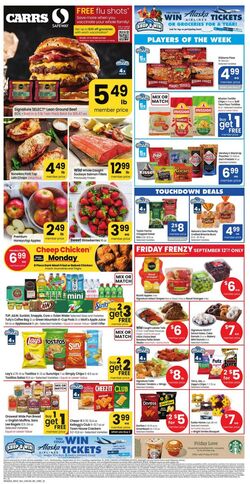 Weekly ad Carrs 09/10/2025 - 09/16/2025