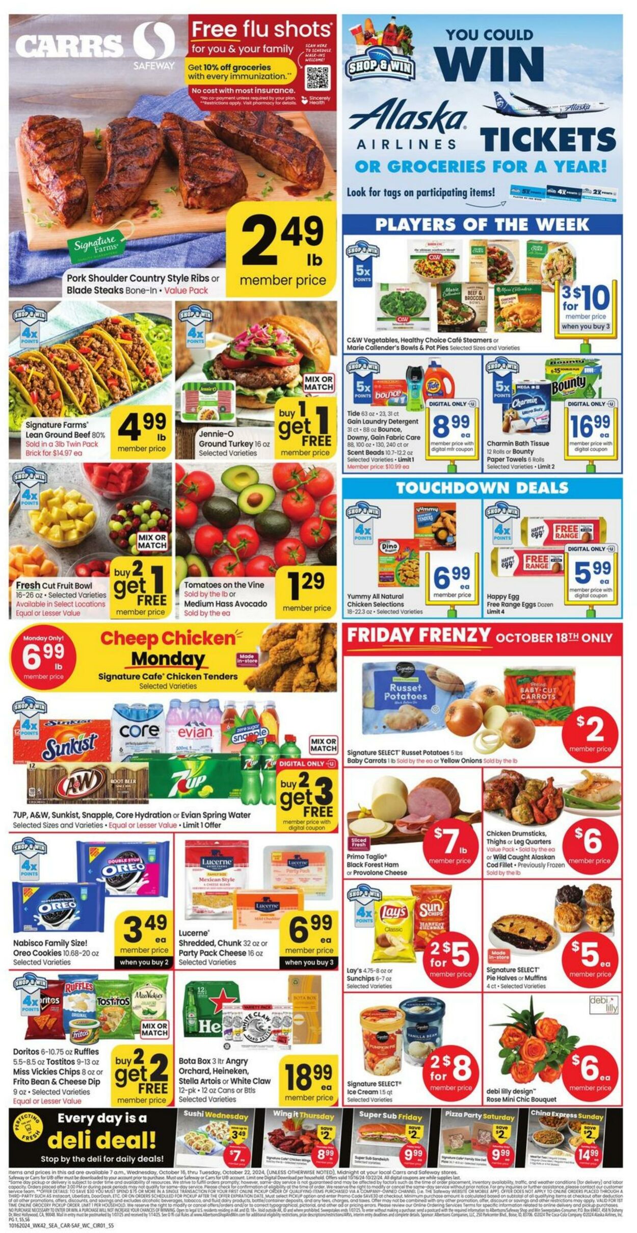 Weekly ad Carrs 10/16/2024 - 10/22/2024