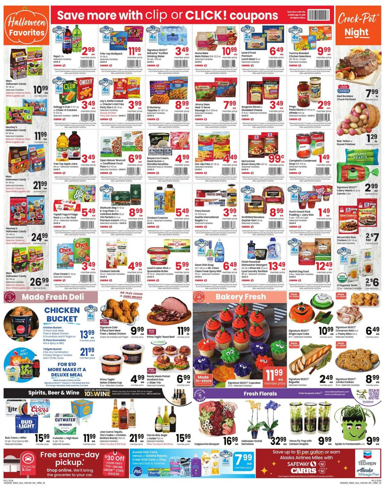 Weekly ad Carrs 10/16/2024 - 10/22/2024