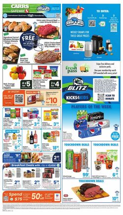 Weekly ad Carrs 09/07/2022-09/13/2022