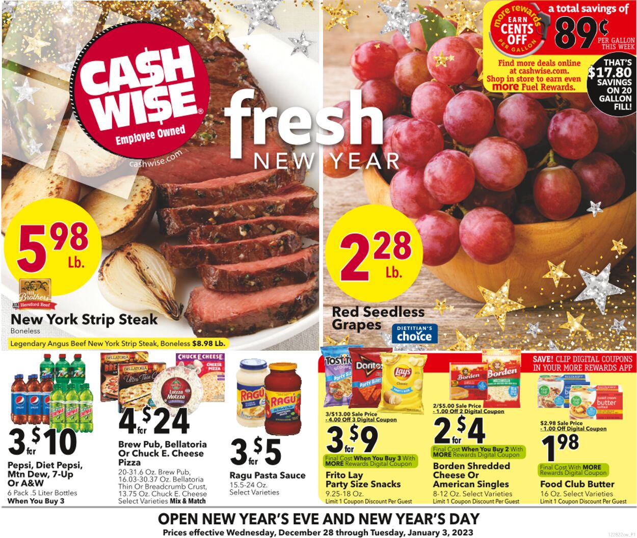 Weekly ad Cashwise 12/29/2022 - 01/04/2023