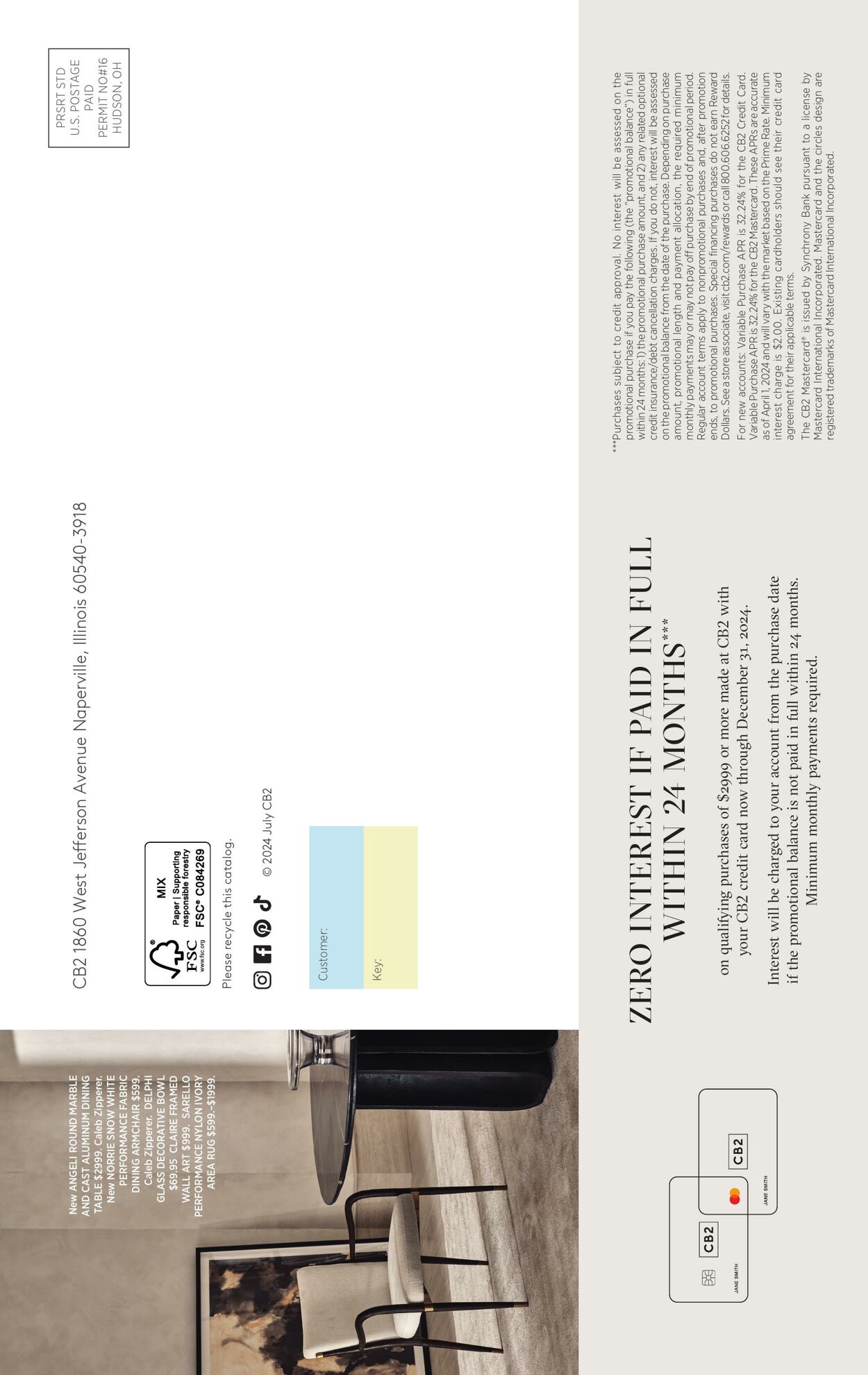 Weekly ad CB2 05/27/2025 - 06/03/2025