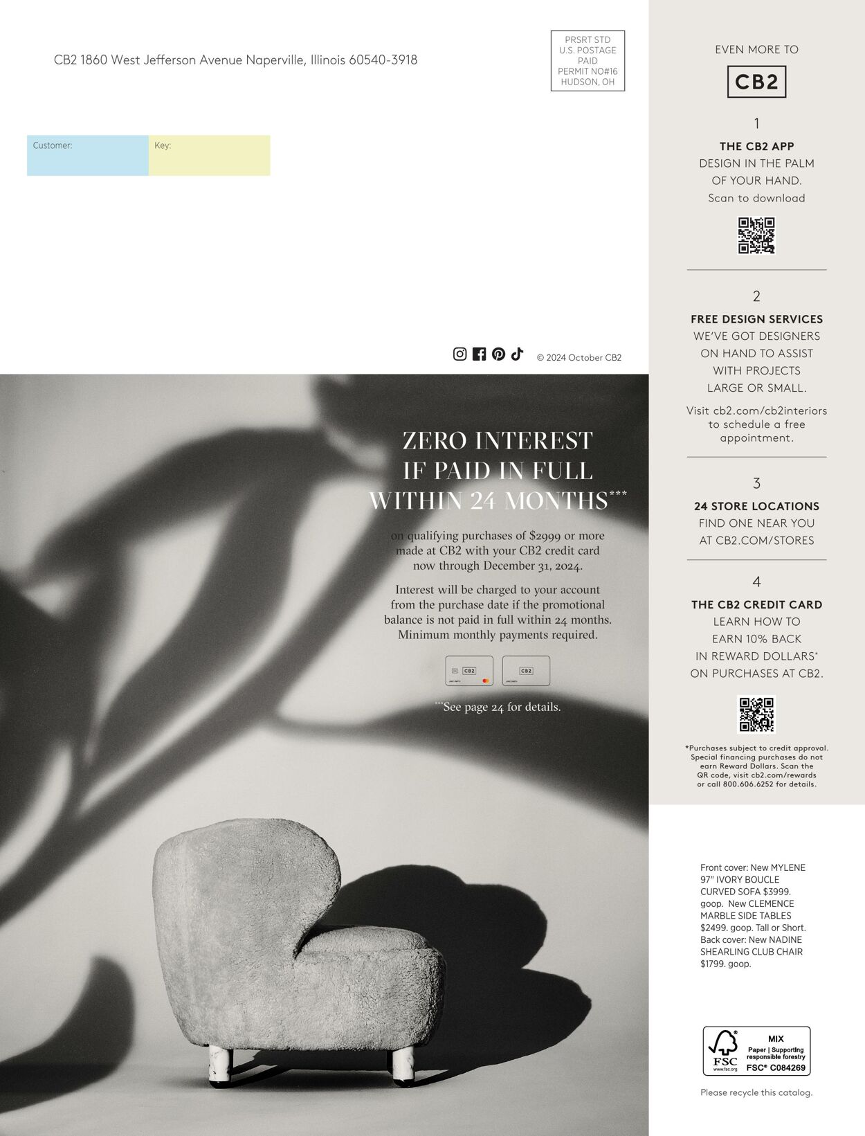 Weekly ad CB2 05/27/2025 - 06/03/2025