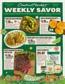 Weekly ad Central Market 08/03/2022-08/09/2022