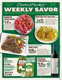 Weekly ad Central Market 10/05/2022-10/11/2022