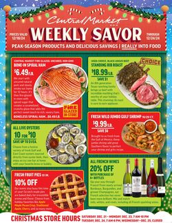 Weekly ad Central Market 12/18/2024 - 12/24/2024