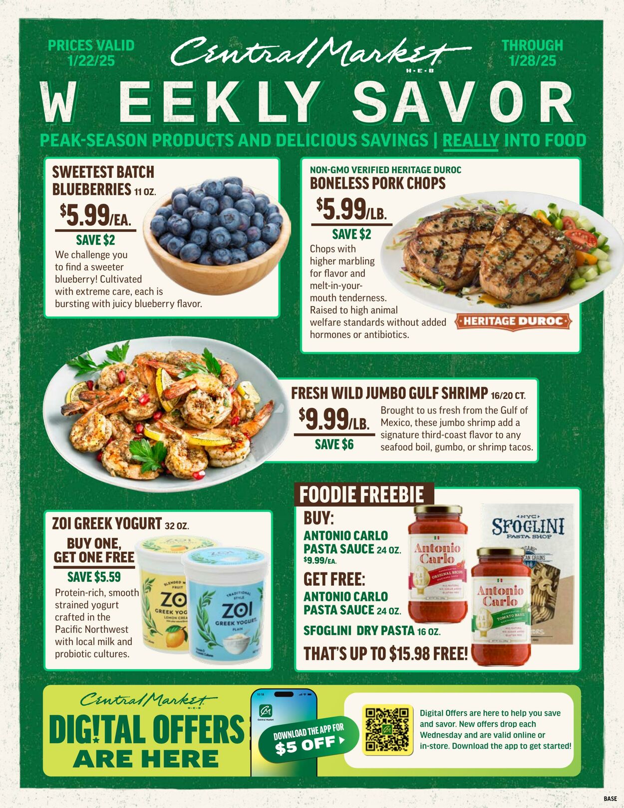 Weekly ad Central Market 01/22/2025 - 01/28/2025