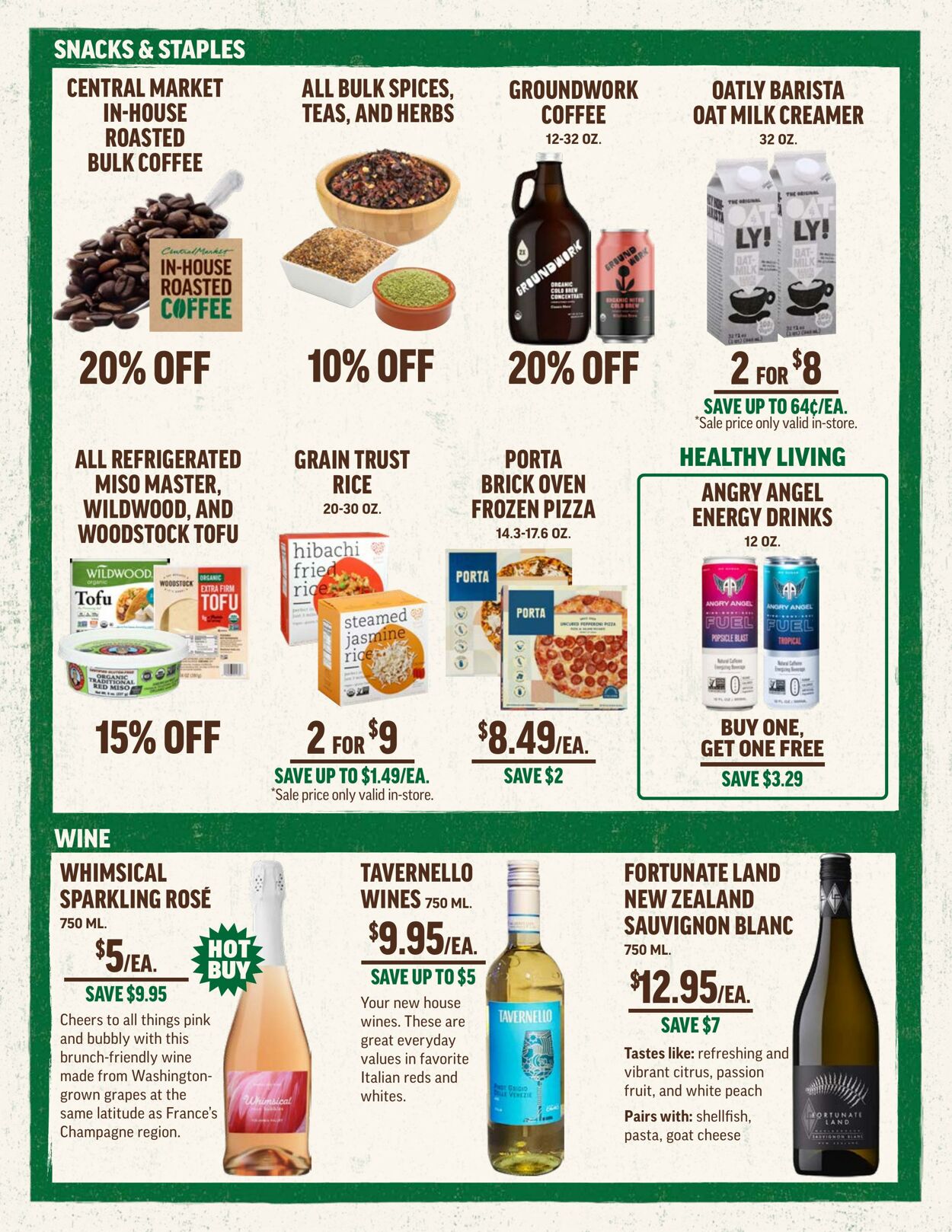 Weekly ad Central Market 01/22/2025 - 01/28/2025