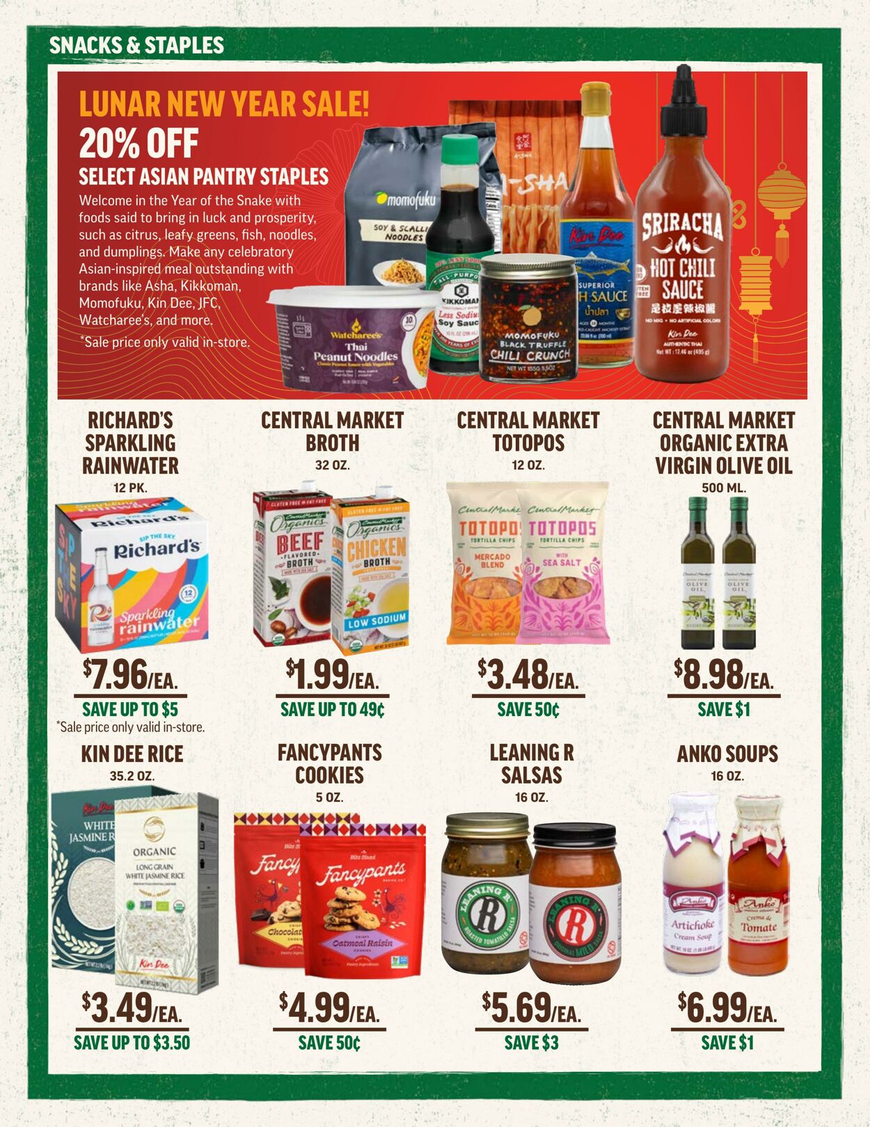 Weekly ad Central Market 01/22/2025 - 01/28/2025