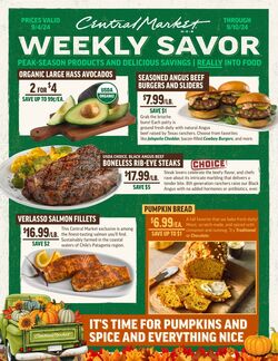 Weekly ad Central Market 08/21/2024 - 08/27/2024