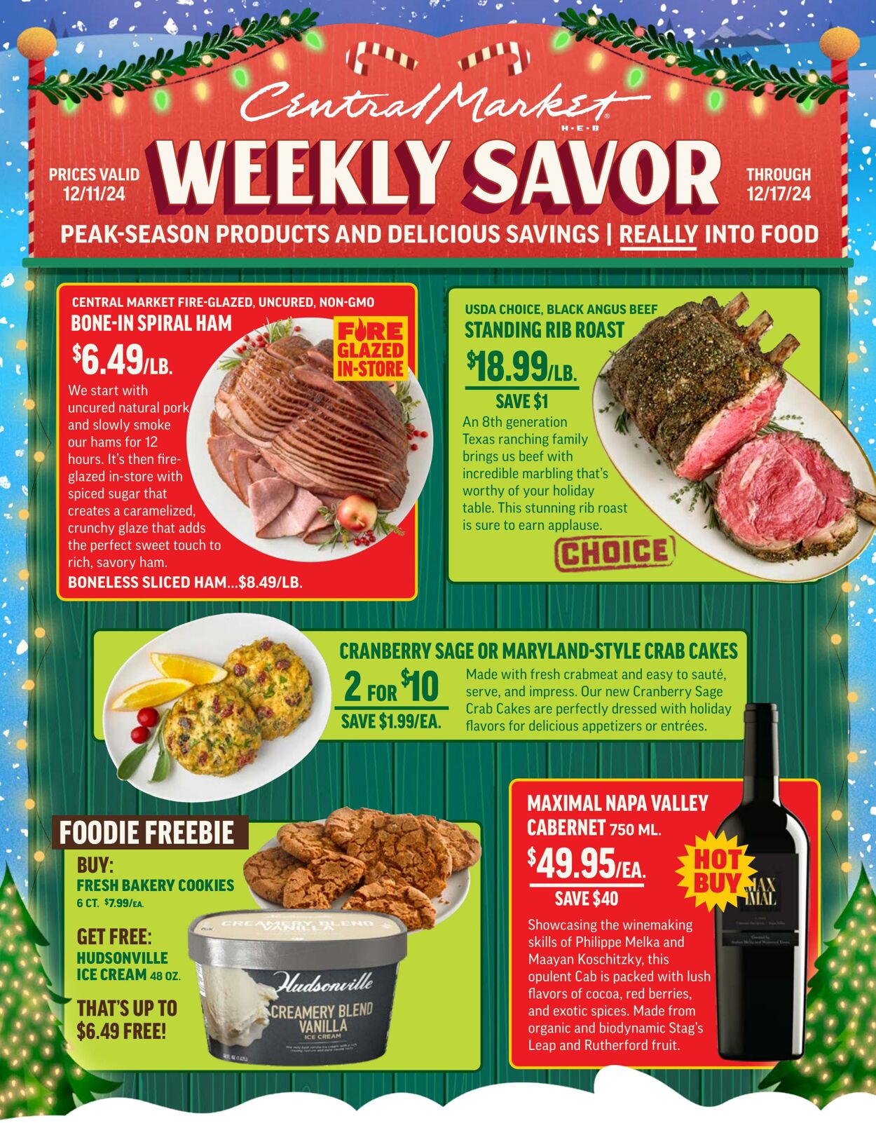 Weekly ad Central Market 12/11/2024 - 12/17/2024