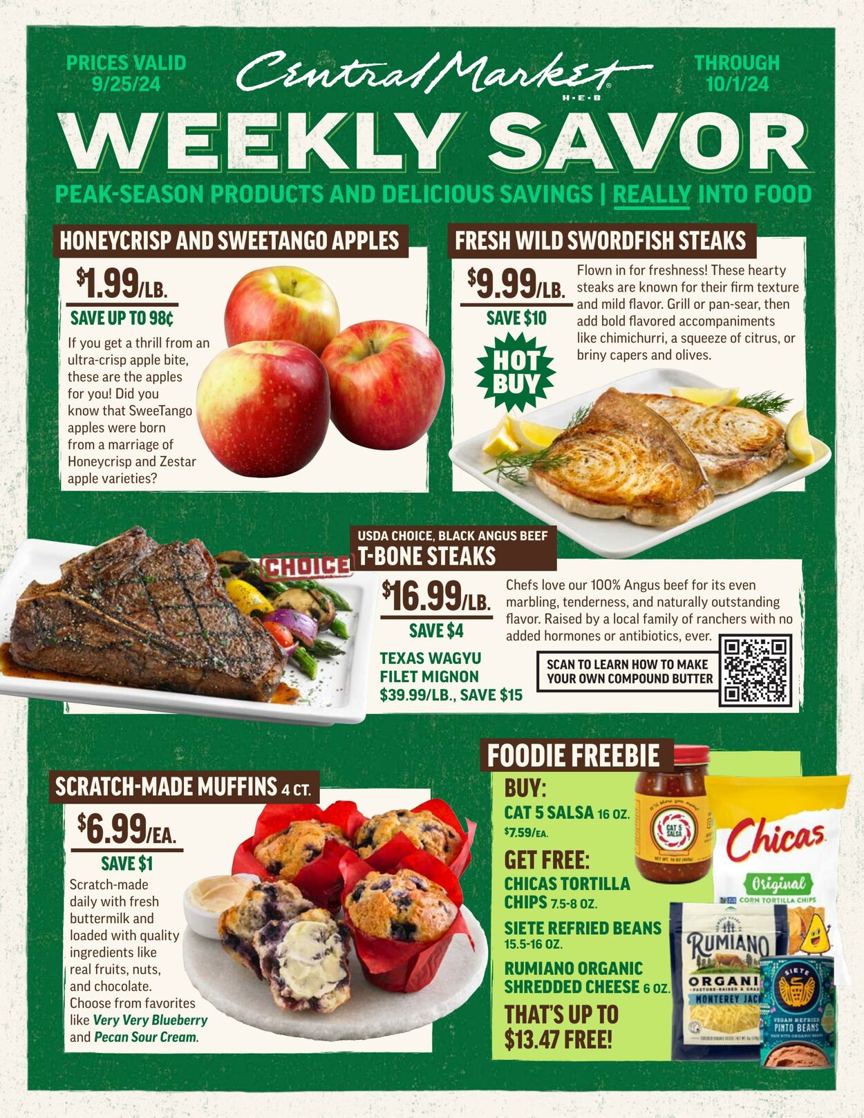 Weekly ad Central Market 09/25/2024 - 10/01/2024