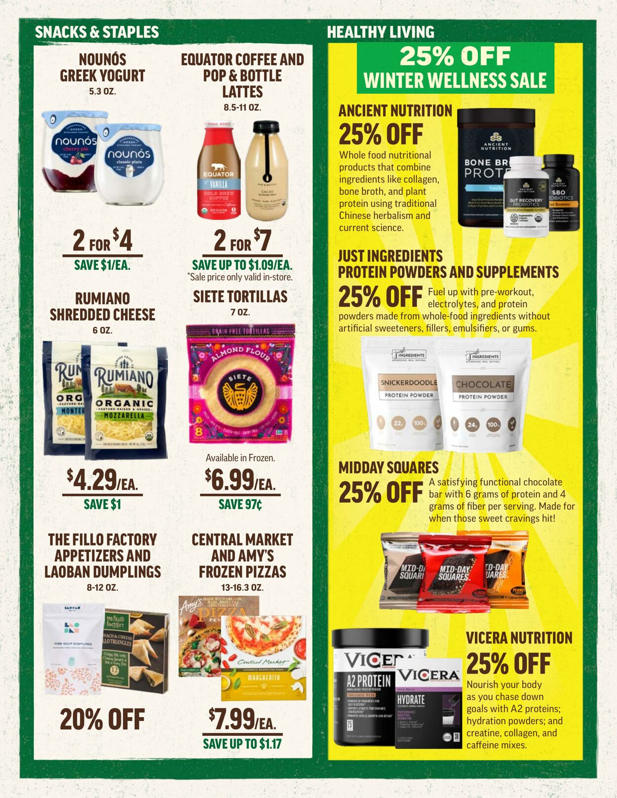 Weekly ad Central Market 12/25/2024 - 12/31/2024