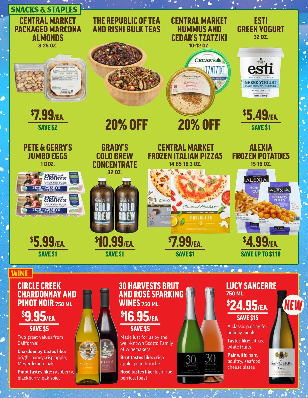 Weekly ad Central Market 12/04/2024 - 12/10/2024