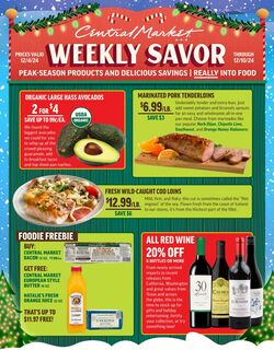 Weekly ad Central Market 12/04/2024 - 12/10/2024