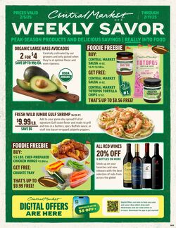 Weekly ad Central Market 11/06/2024 - 11/12/2024