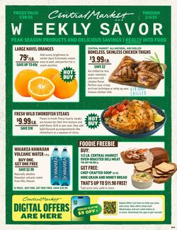 Weekly ad Central Market 10/30/2024 - 11/05/2024