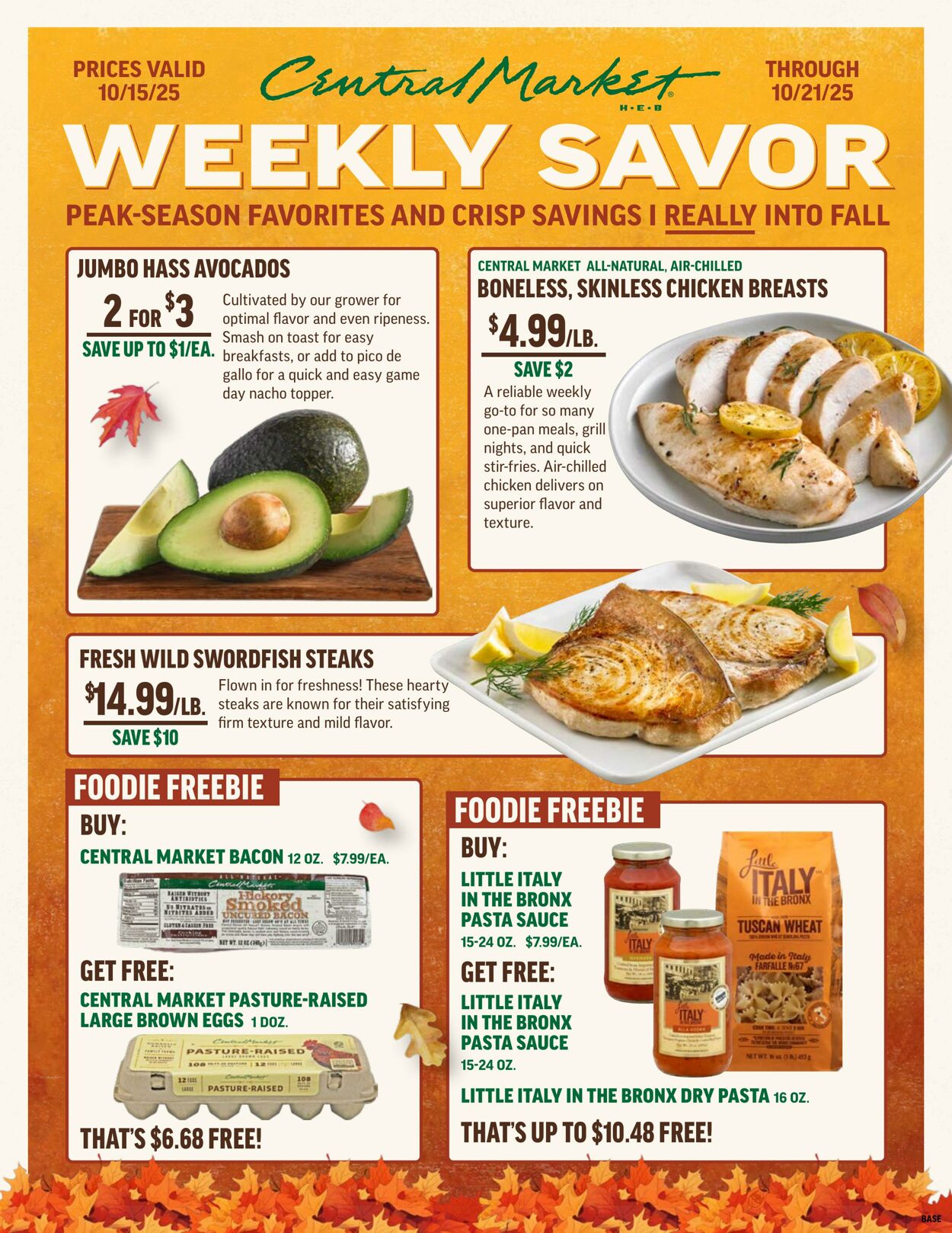 Weekly ad Central Market 10/15/2025 - 10/21/2025