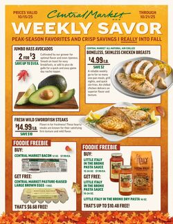 Weekly ad Central Market 12/17/2025 - 12/23/2025