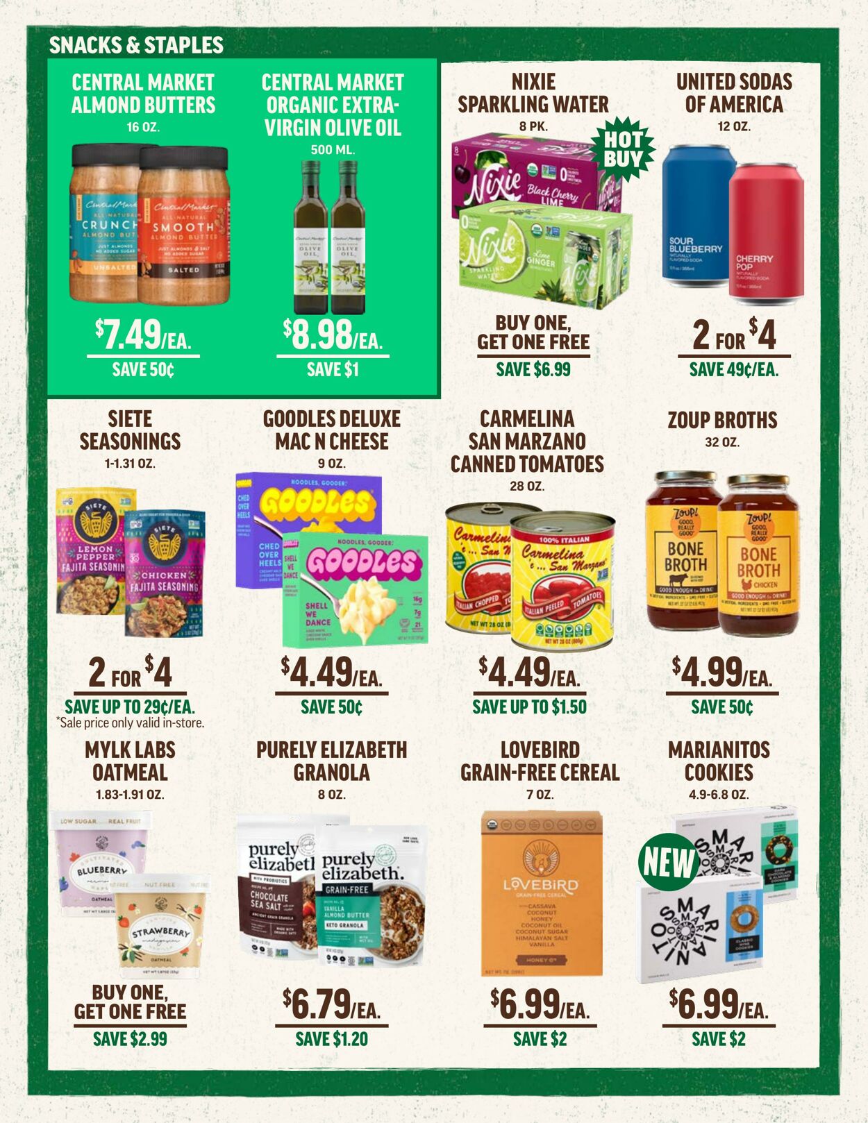 Weekly ad Central Market 01/01/2025 - 01/07/2025