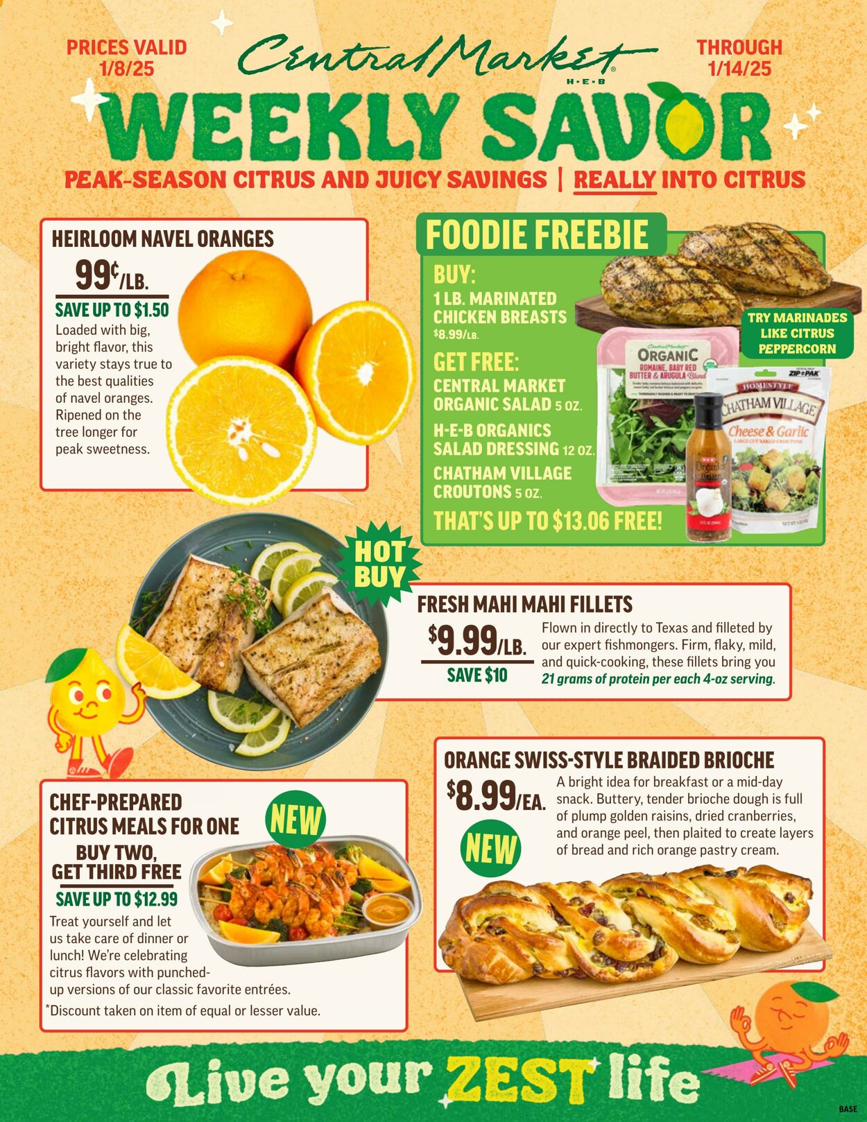 Weekly ad Central Market 01/08/2025 - 01/14/2025