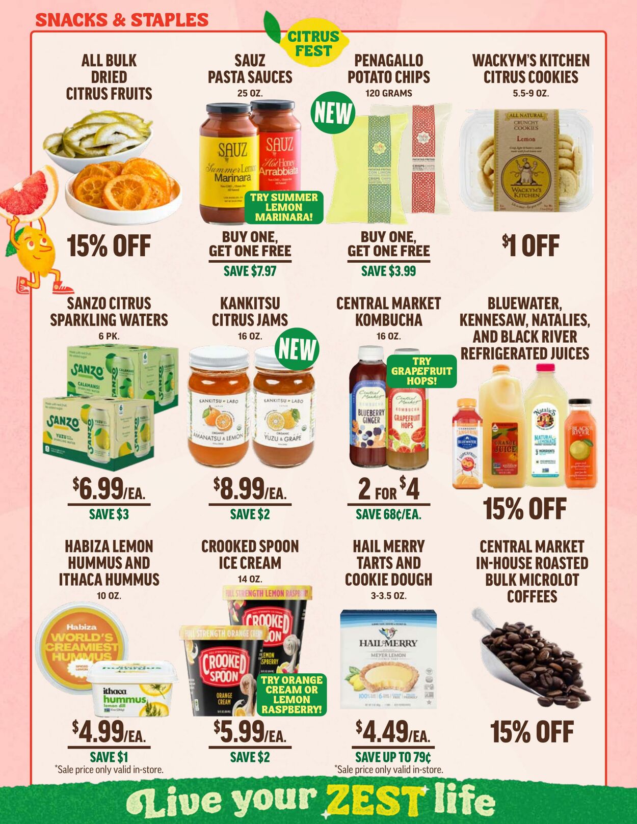 Weekly ad Central Market 01/08/2025 - 01/14/2025