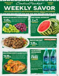 Weekly ad Central Market 07/30/2025 - 08/05/2025